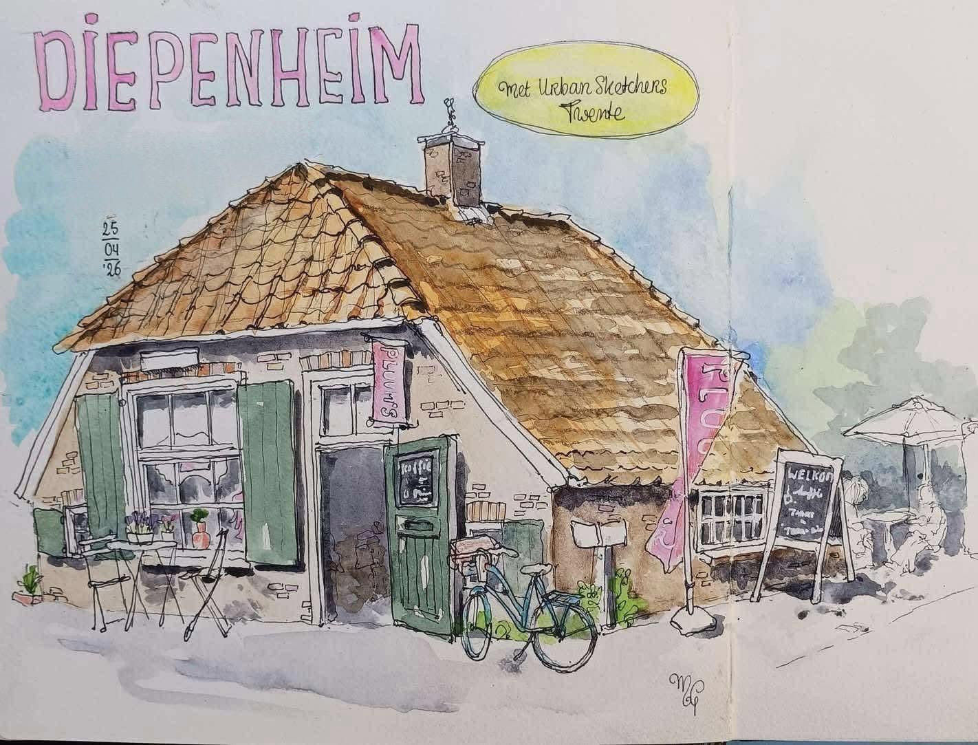 Illustratie van Pluum's in Diepenheim